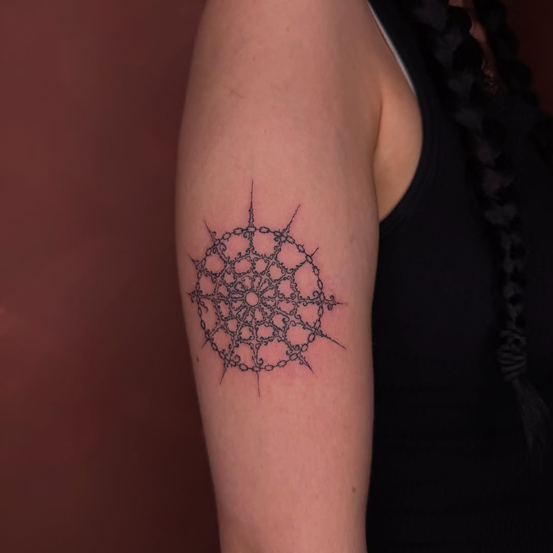 Tattoo by @vsgoblintatts — geometric, ornamental