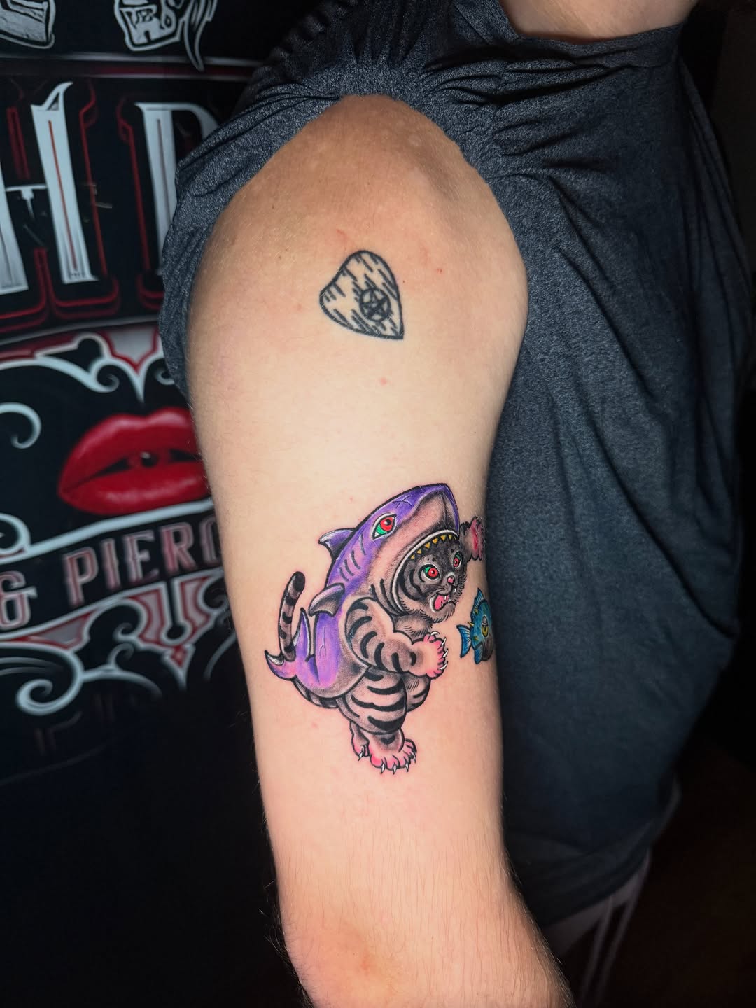 Tattoo by @glockontop — new_school