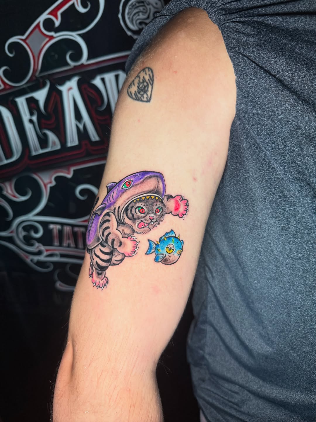 Tattoo by @glockontop — new_school