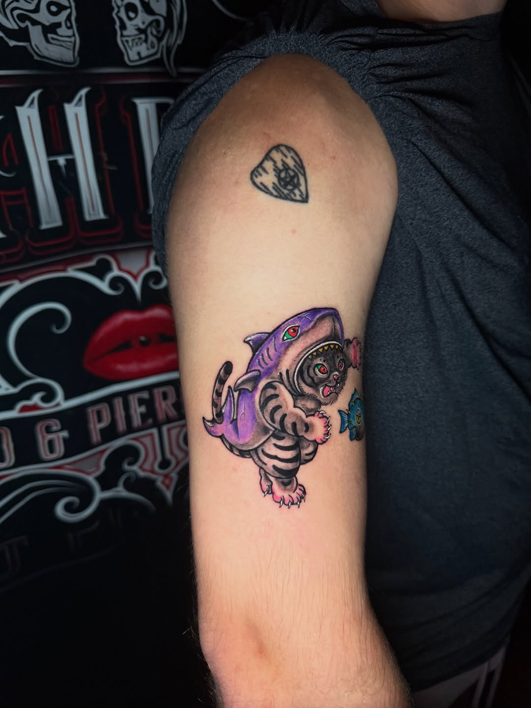 Tattoo by @glockontop — new_school
