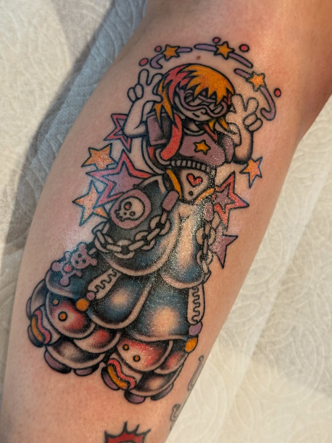 Tattoo by @lilcenzo — new_school