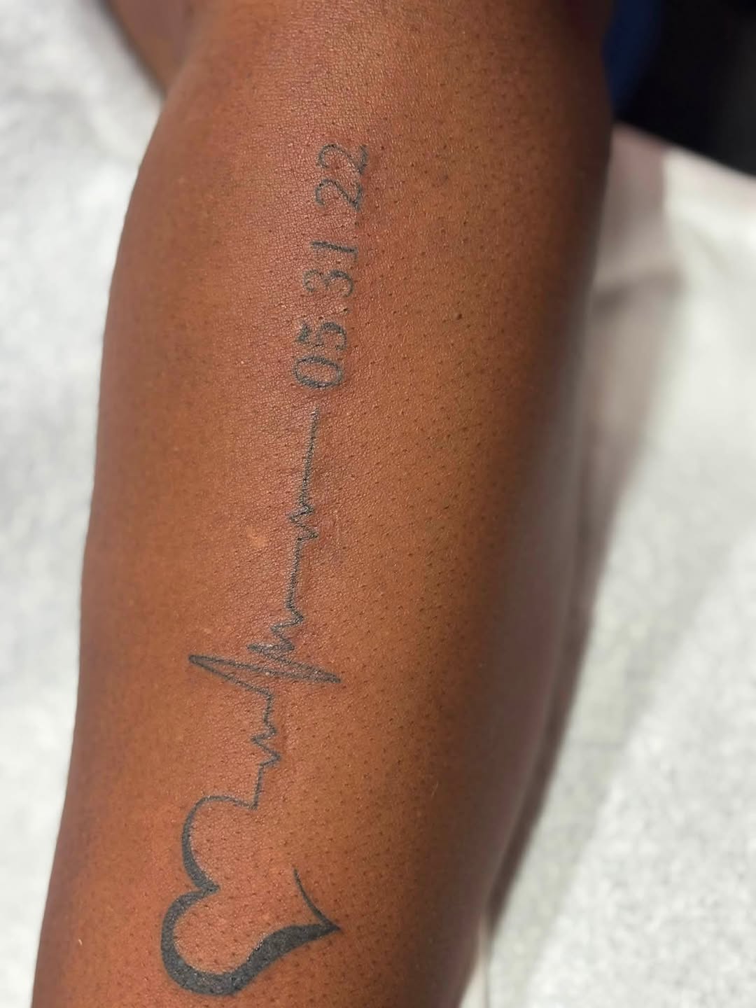 Tattoo by @inked_by_amberkristina — fine_line, lettering_script