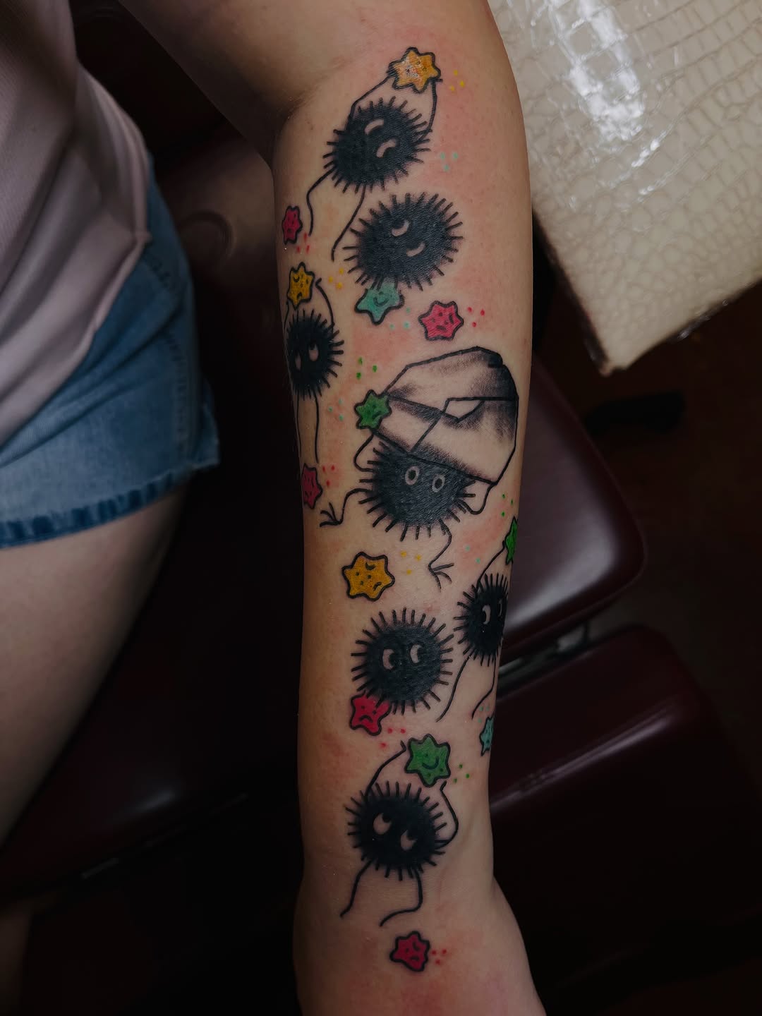 Tattoo by @mia_tatilla — anime, new_school