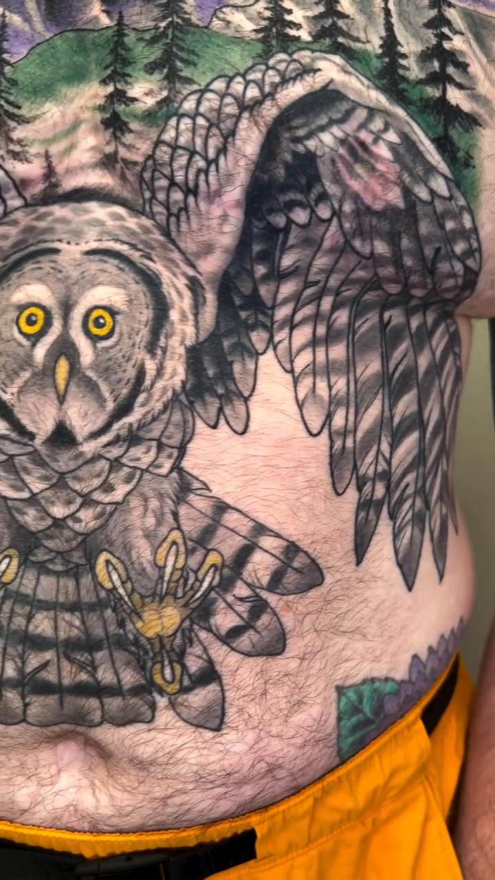 Tattoo by @scottveldhoen — realism, black_and_grey