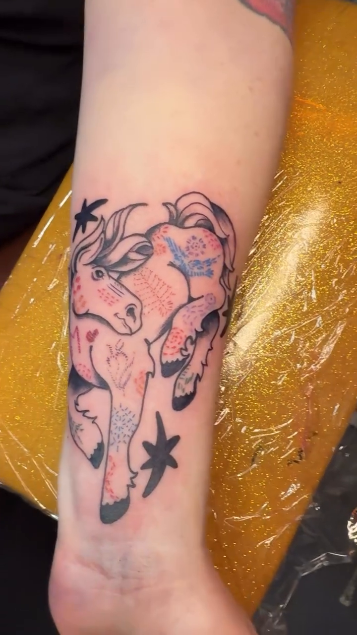 Tattoo by @svk.tattoos β neo_traditional, fine_line