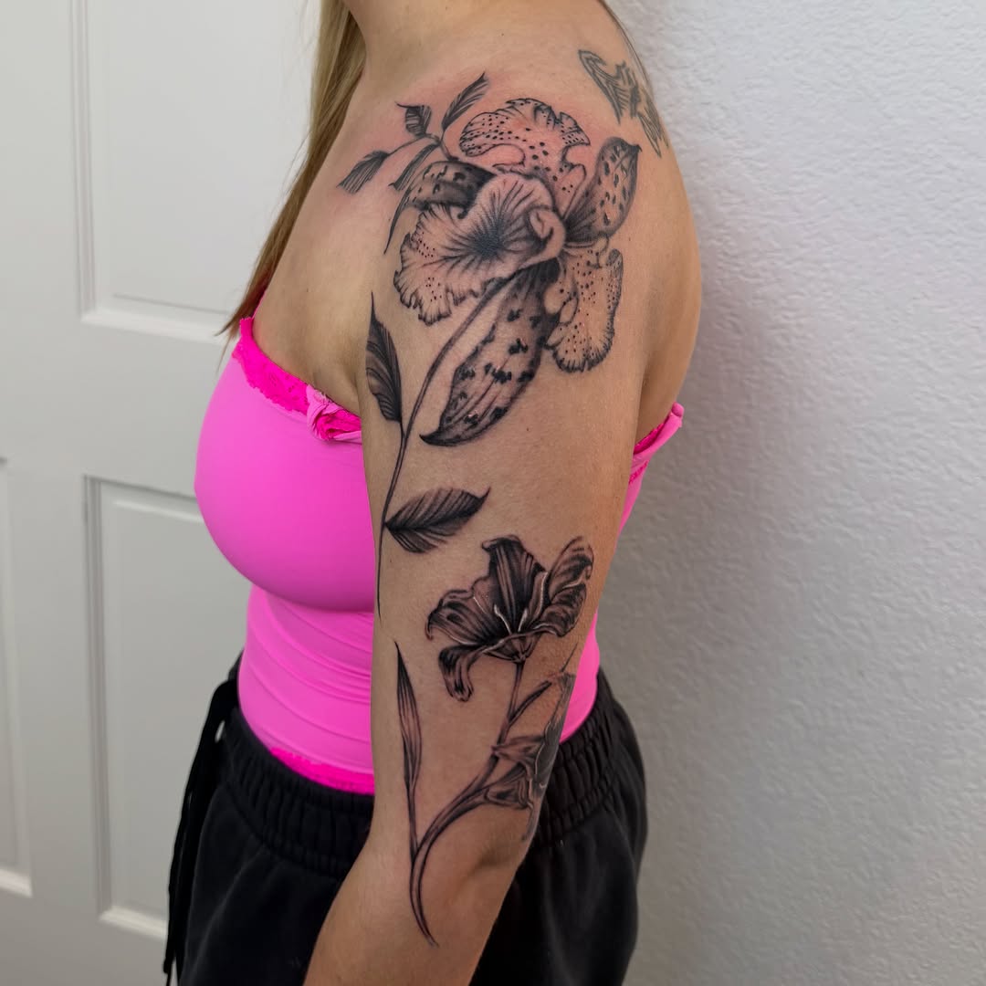 Tattoo by @angelbabyj.tattoos — realism, black_and_grey