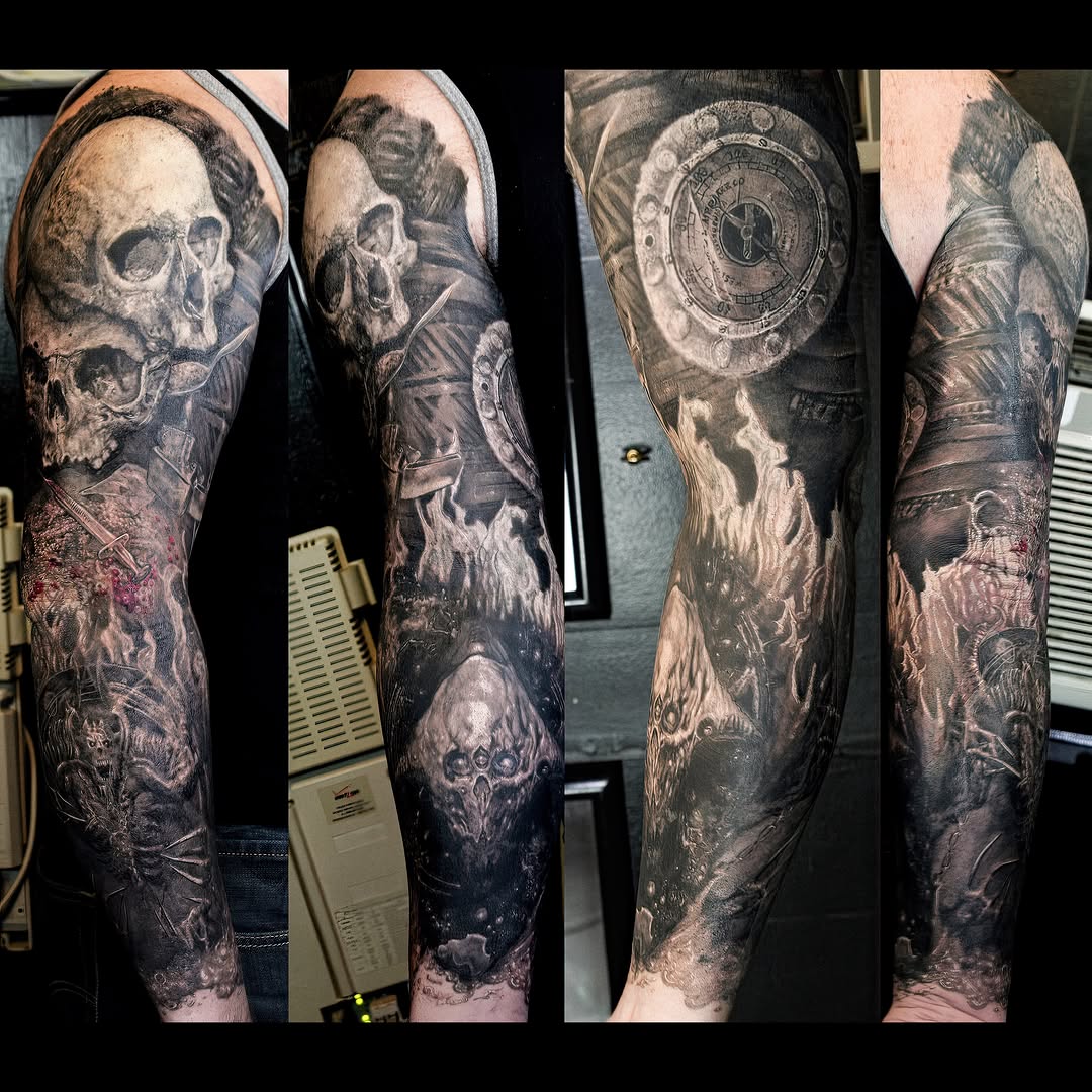 Tattoo by @dan_henk_tattoo — realism, dark_realism