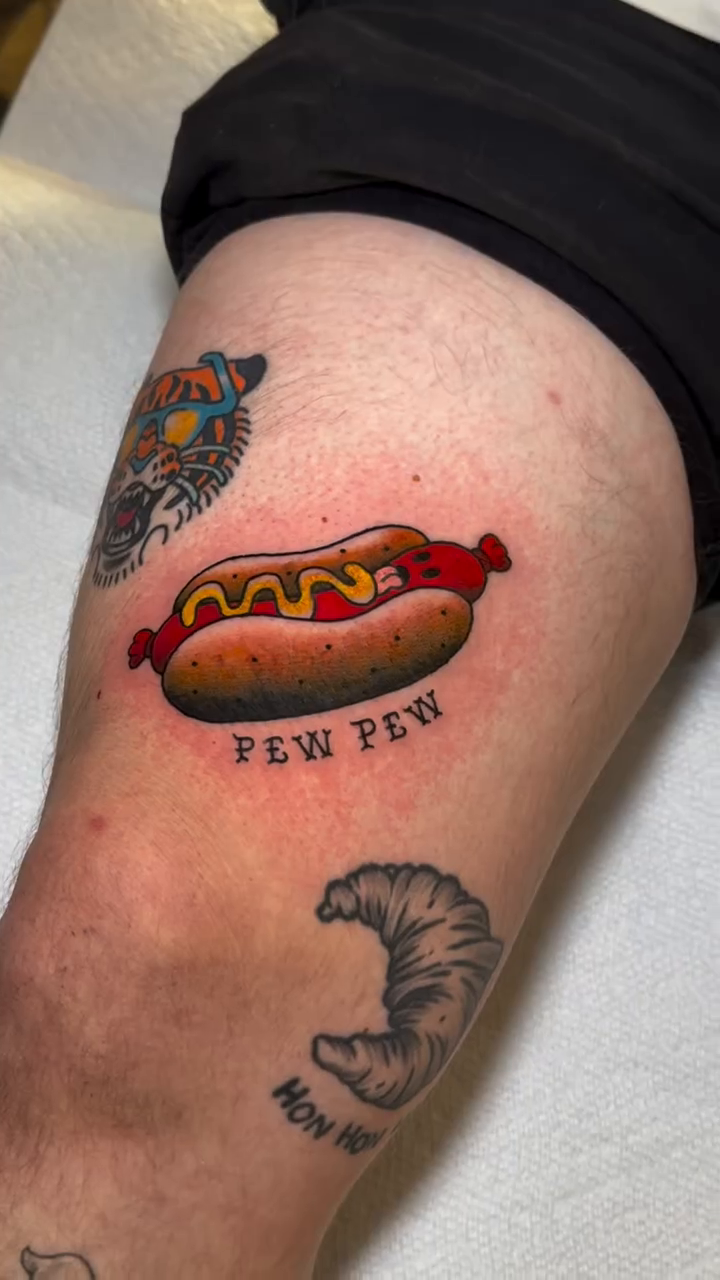 Tattoo by @trashcattattoos — american_traditional