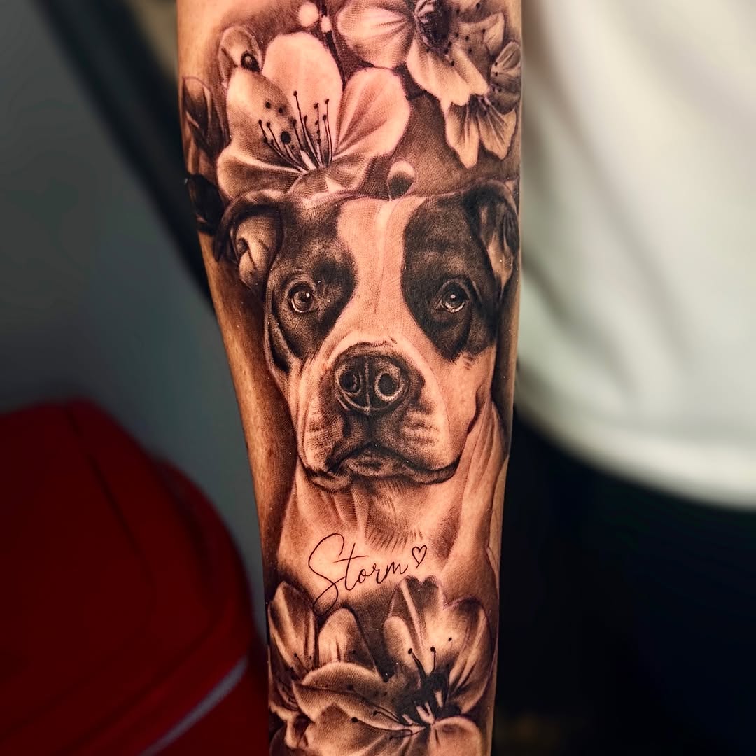 Tattoo by @kendyyl — realism, black_and_grey