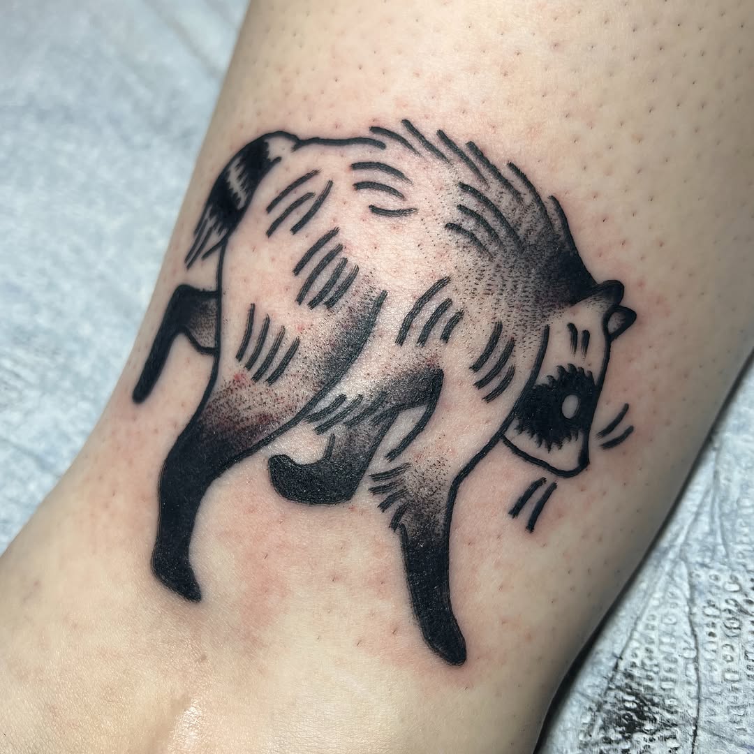 Tattoo by @ingrid_elaine — ignorant, black_and_grey