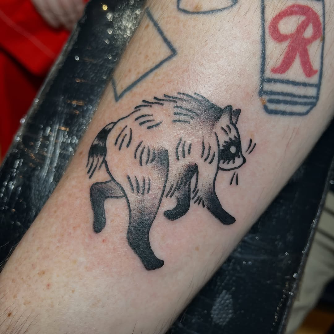 Tattoo by @ingrid_elaine — black_and_grey, illustrative