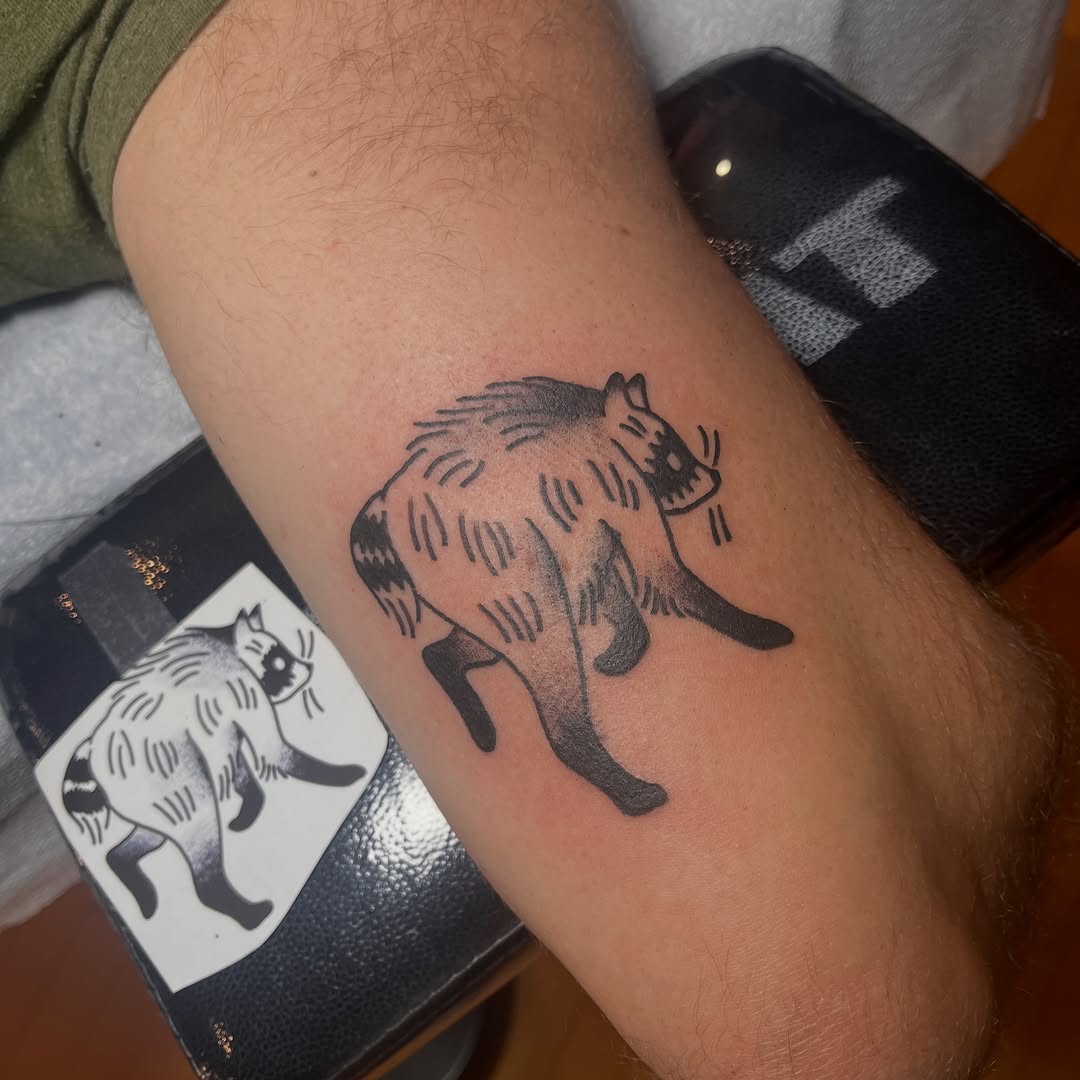 Tattoo by @ingrid_elaine — blackwork