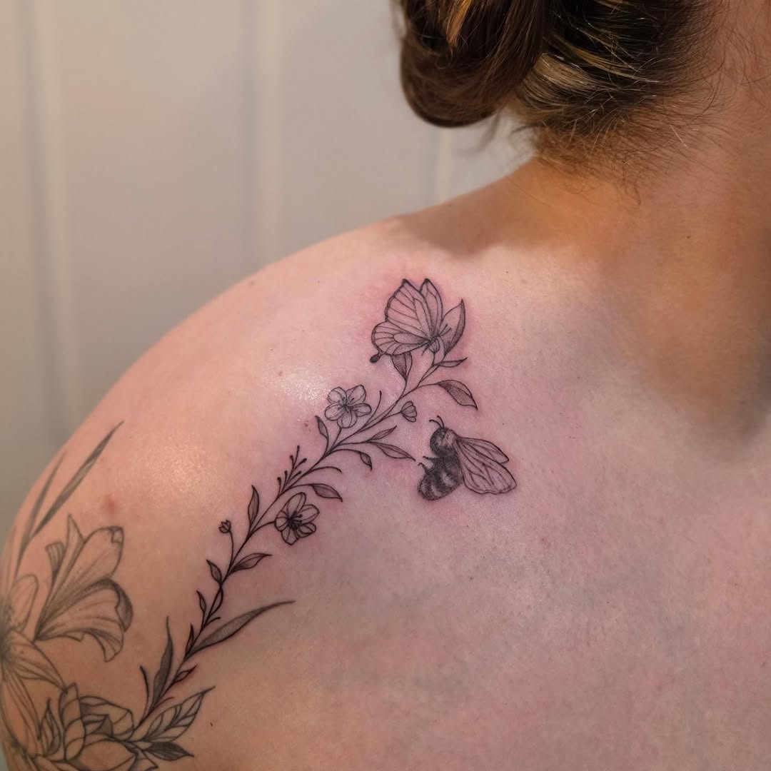 Tattoo by @ivy_inks — fine_line
