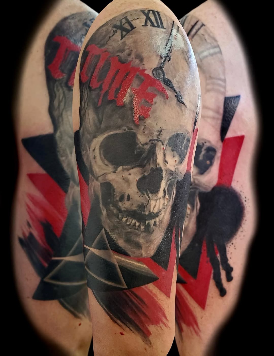 Tattoo by @bree_annatattoos โ realism, trash_polka