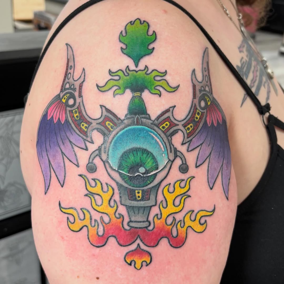 Tattoo by @kevinwadams — new_school, illustrative