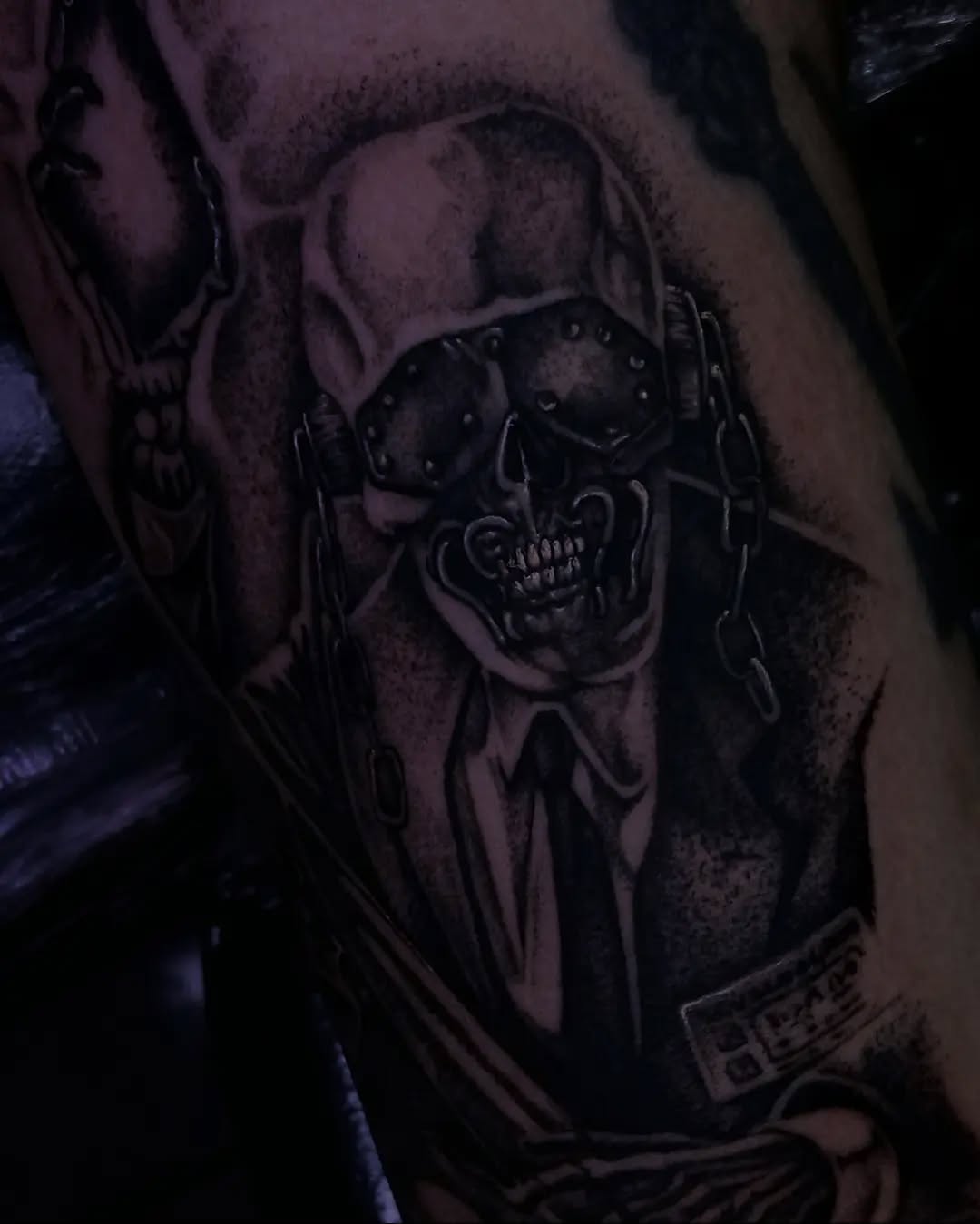 Tattoo by @anaink.ttt β realism, black_and_grey