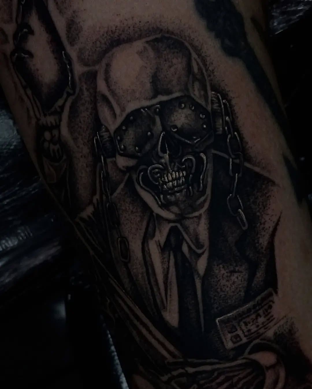 Tattoo by @anaink.ttt β realism, black_and_grey
