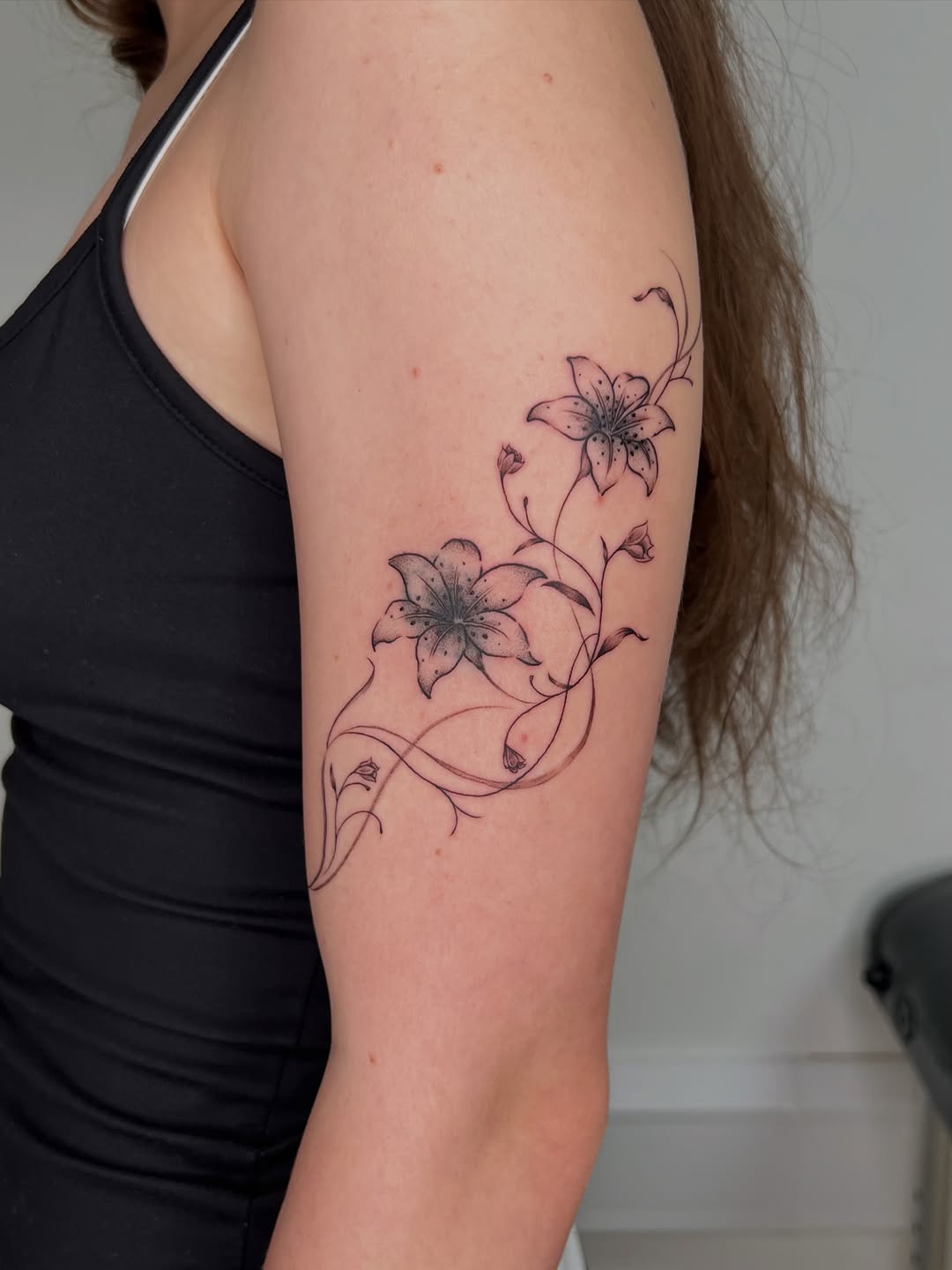 Tattoo by @soppa_tattoo — fine_line, black_and_grey