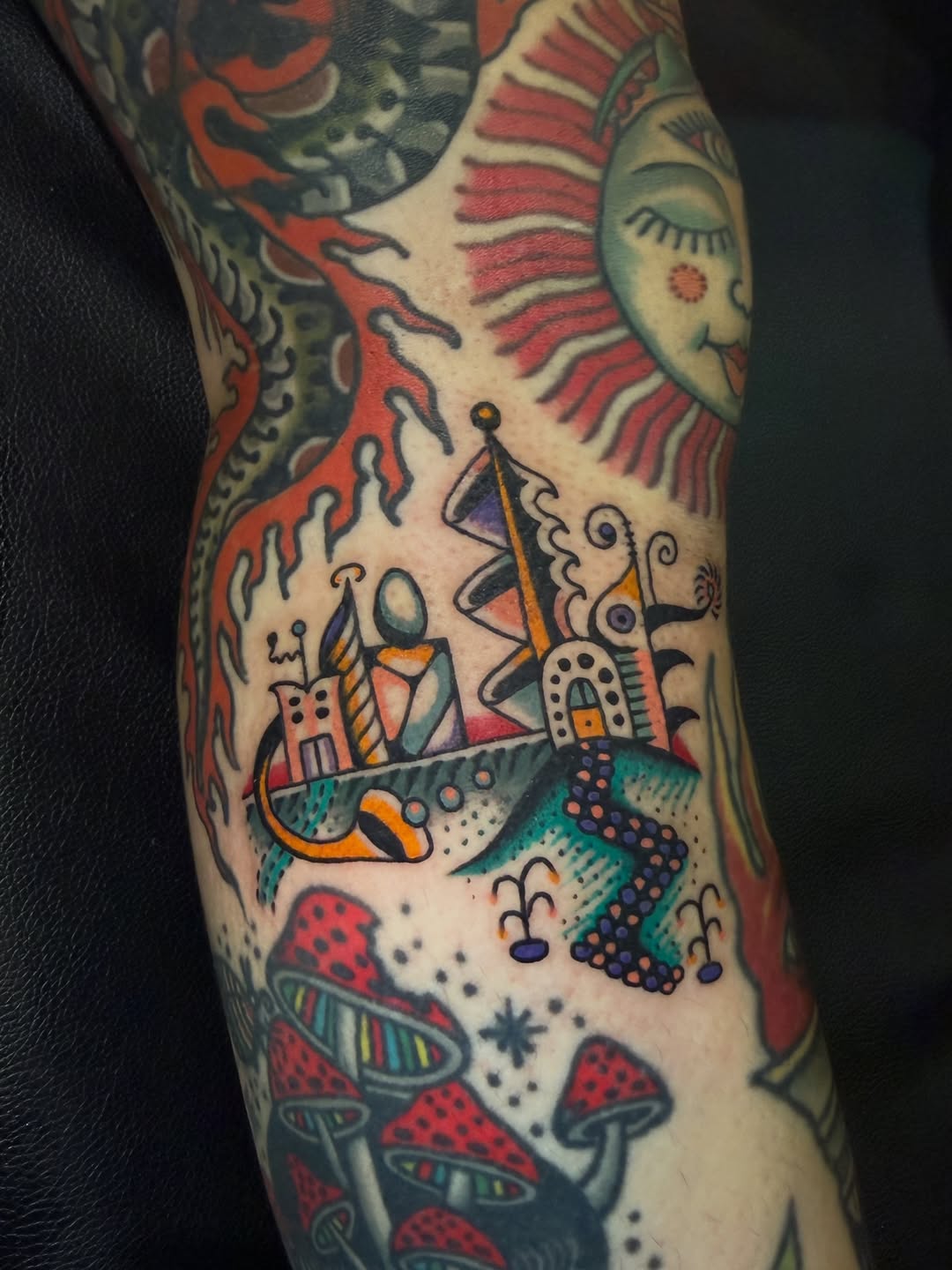 Tattoo by @jacobjamesk β new_school, illustrative