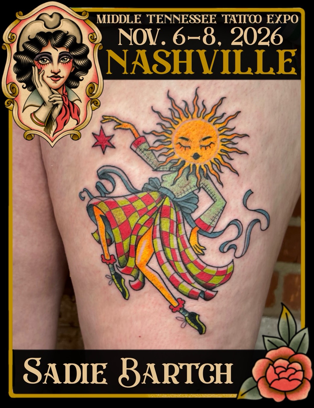 Tattoo by @sadiebartchtattoos — american_traditional, neo_traditional