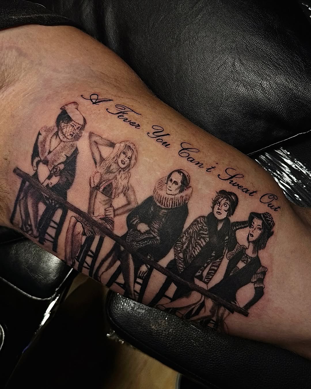 Tattoo by @needlenikki — realism, lettering_script