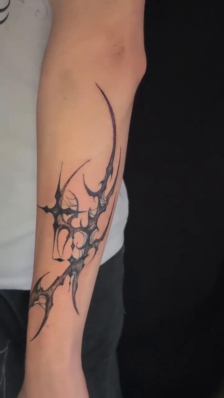 Tattoo by @jm.inkart — geometric, blackwork