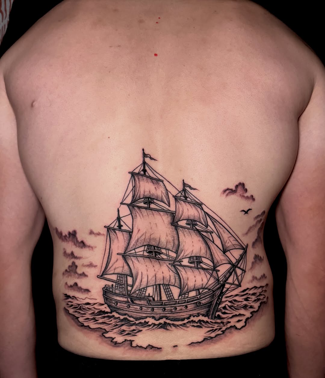 Tattoo by @steven_bruni — black_and_grey, realism