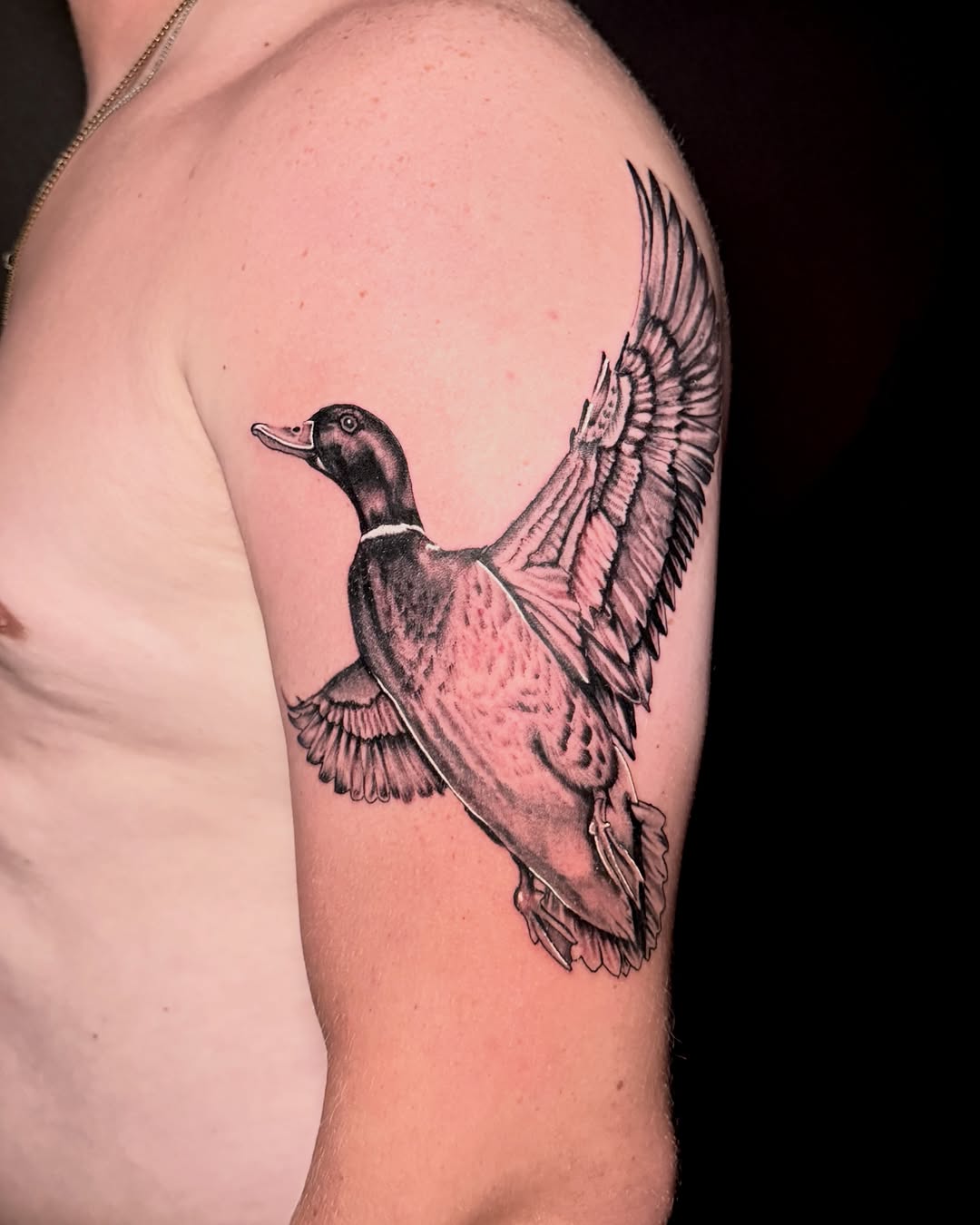 Tattoo by @steven_bruni — realism, black_and_grey