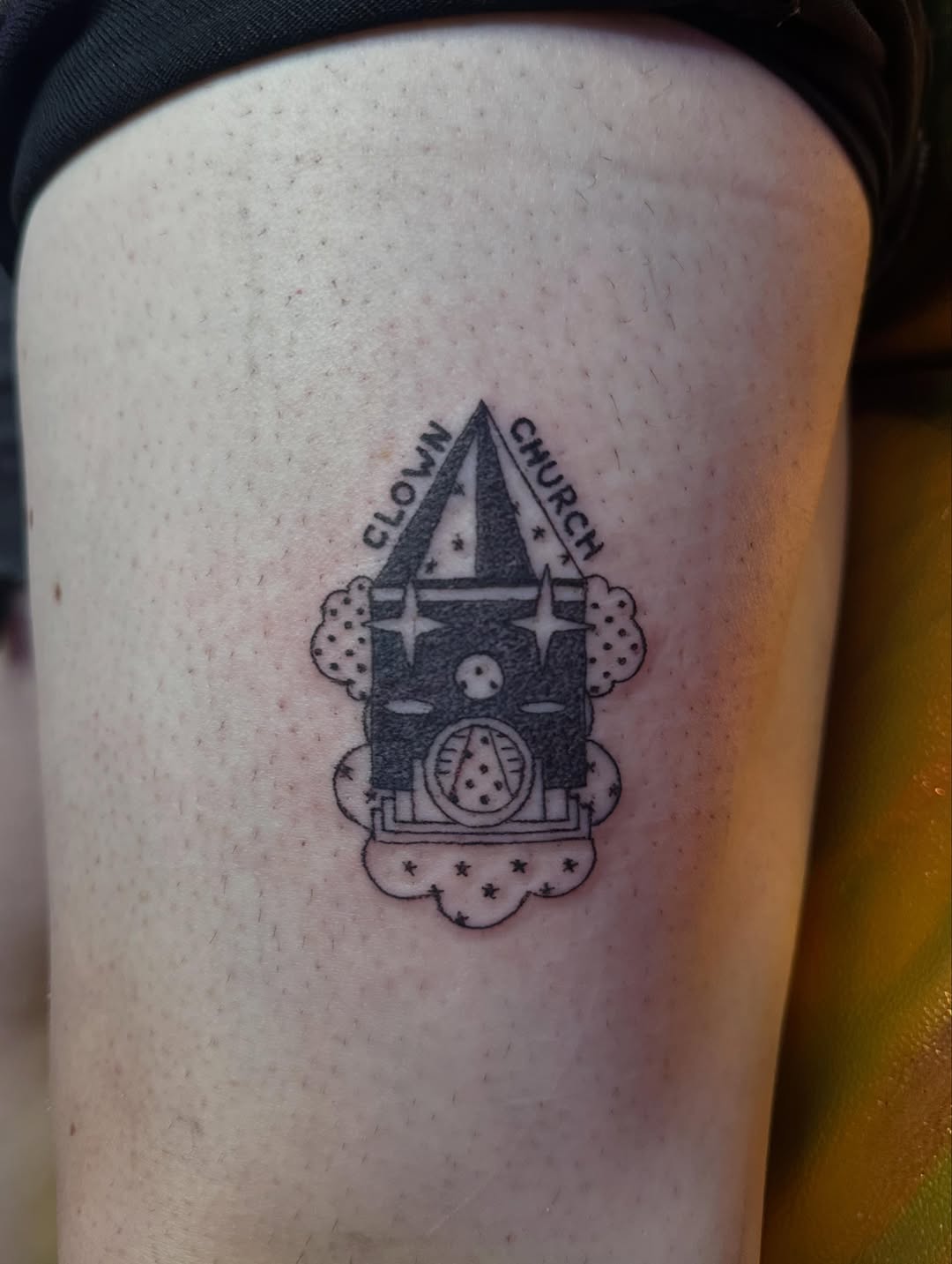 Tattoo by @ladyparaffin — ignorant, blackwork
