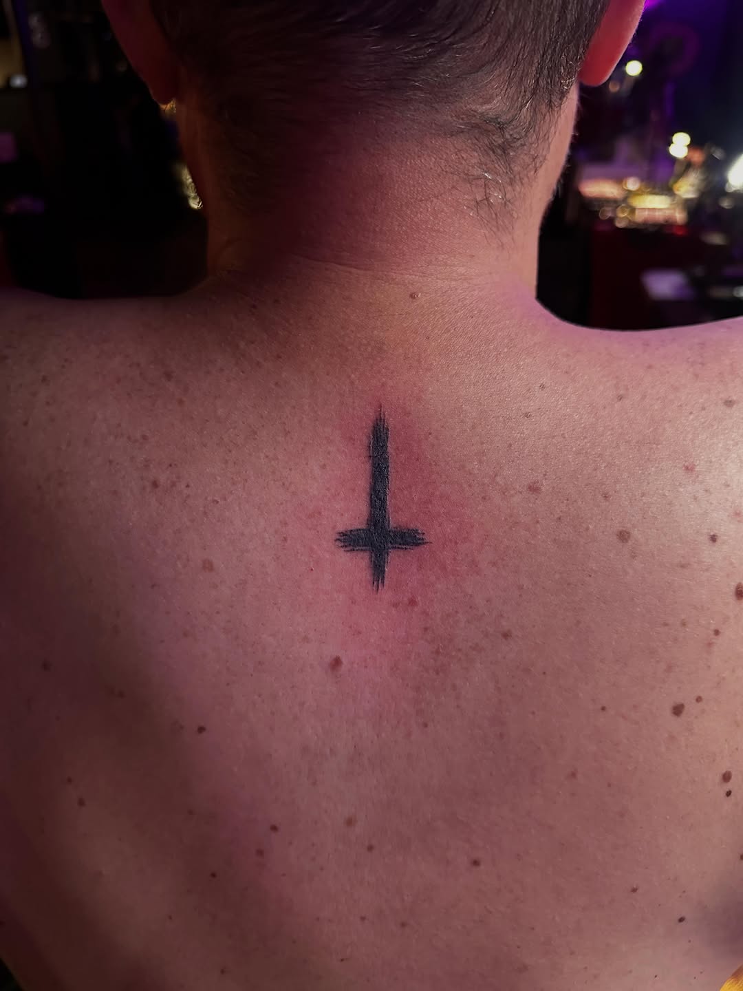 Tattoo by @ladyparaffin — blackwork
