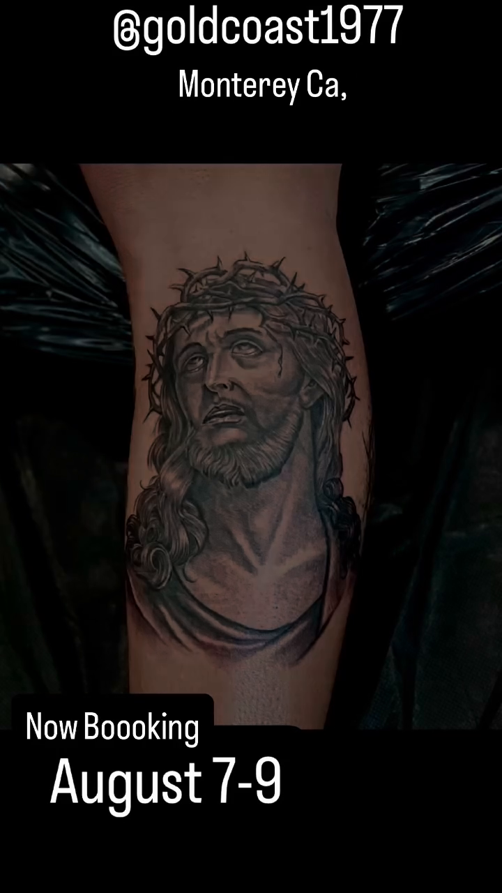 Tattoo by @weaver214 — realism, black_and_grey