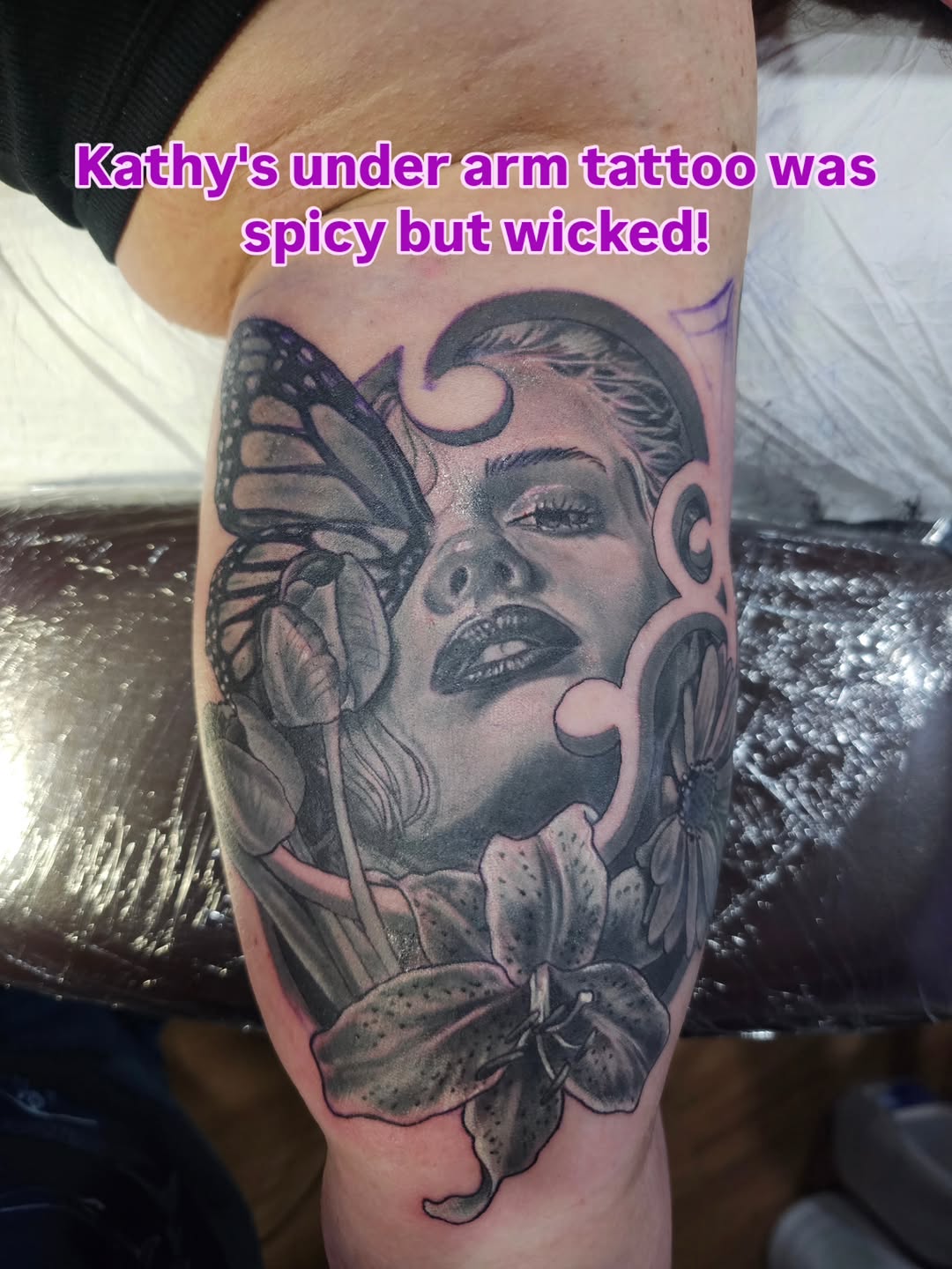 Tattoo by @billwhitejrtattoos — realism, black_and_grey