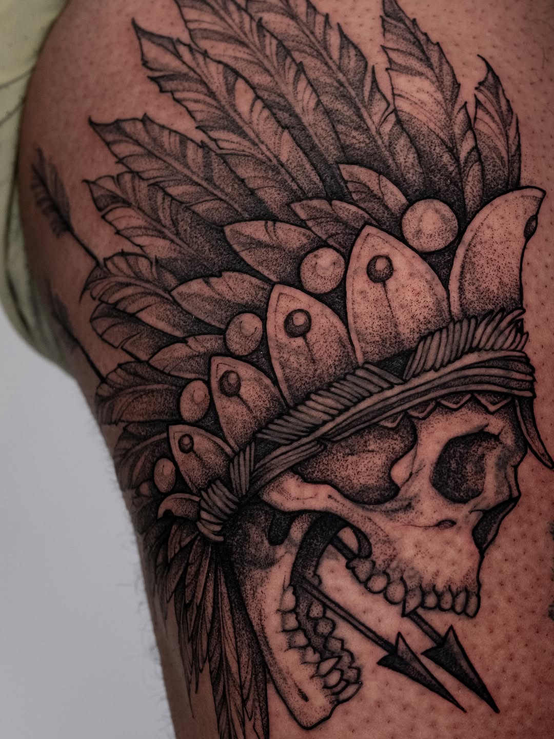 Tattoo by @da.gloom — black_and_grey, realism