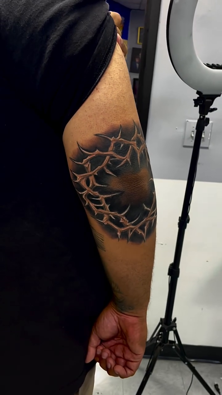 Tattoo by @doeboy818 β black_and_grey, realism