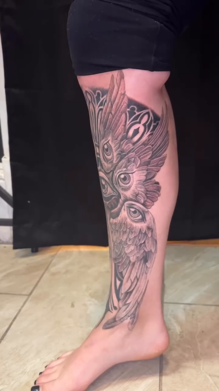 Tattoo by @siekay โ blackwork, geometric