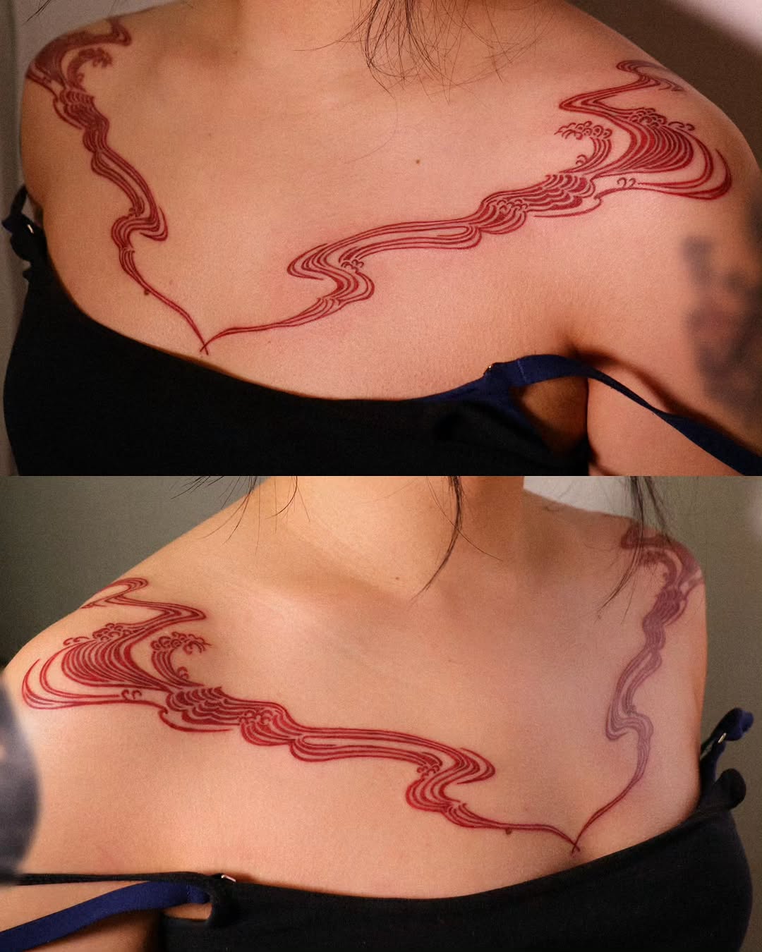 Tattoo by @redvillain.ttt — japanese_irezumi, fine_line