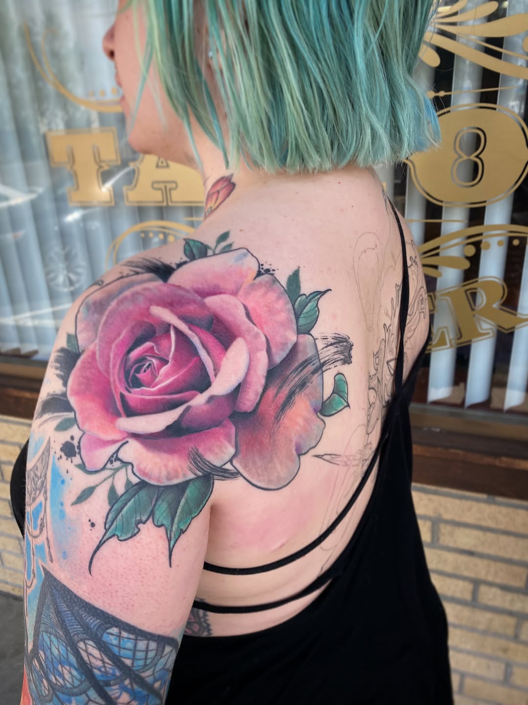 Tattoo by @aaronmckinneytattoo — realism, black_and_grey
