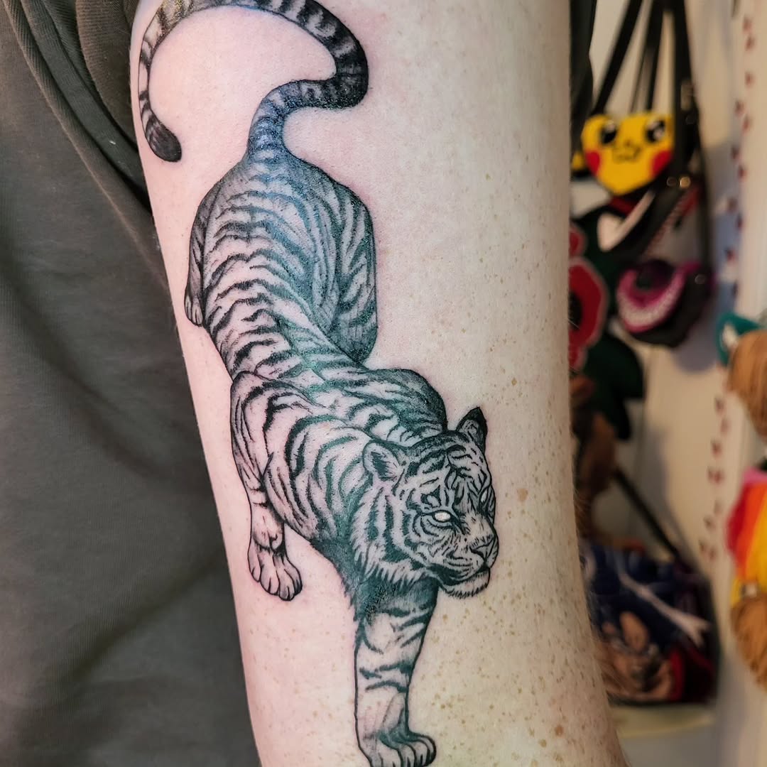 Tattoo by @ele_tattoos — realism, black_and_grey