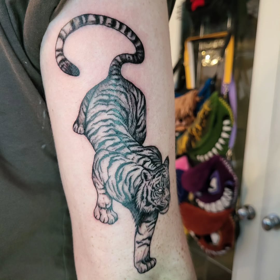 Tattoo by @ele_tattoos — realism, black_and_grey