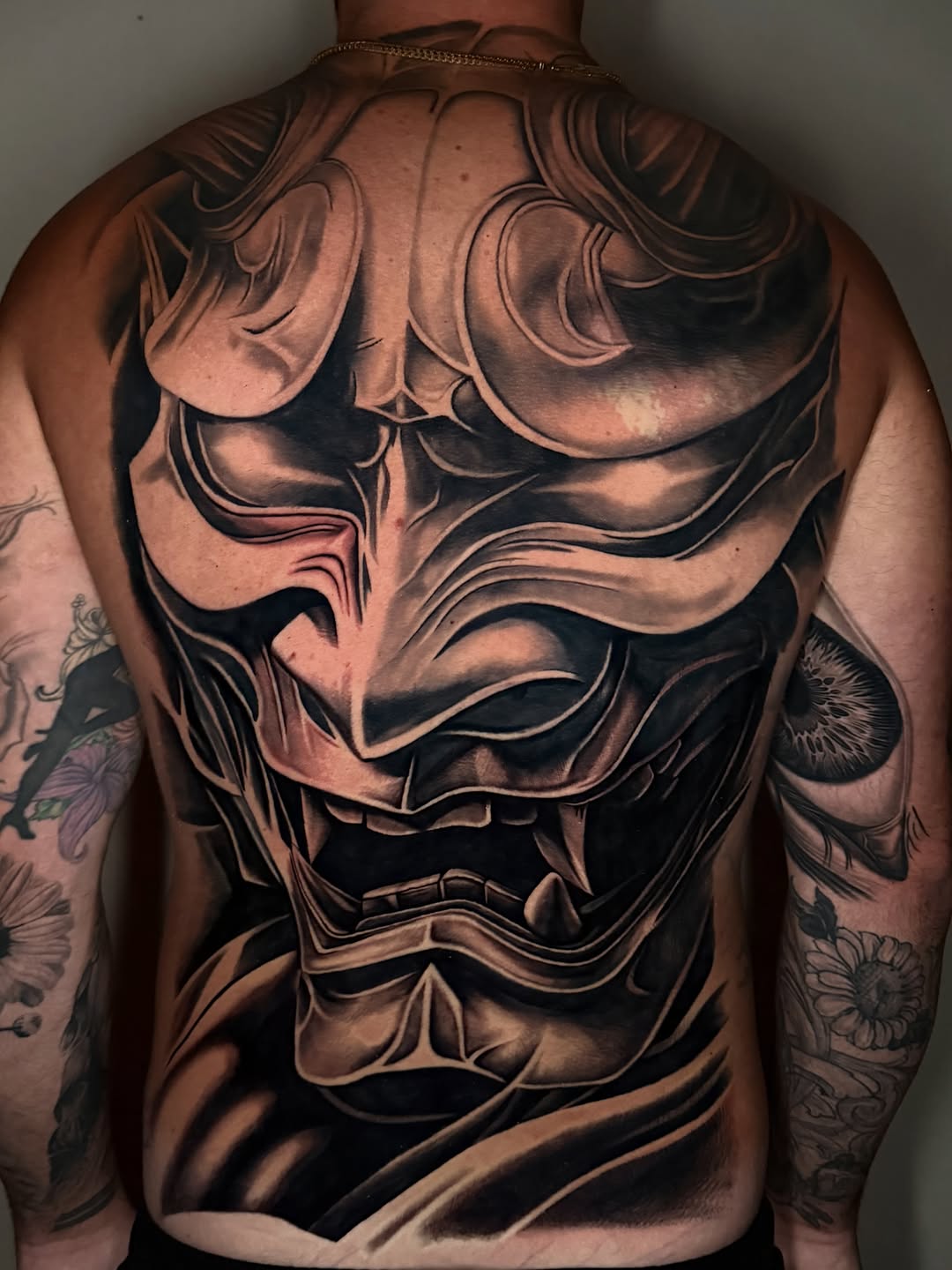 Tattoo by @kevbo.smith — japanese_irezumi, black_and_grey