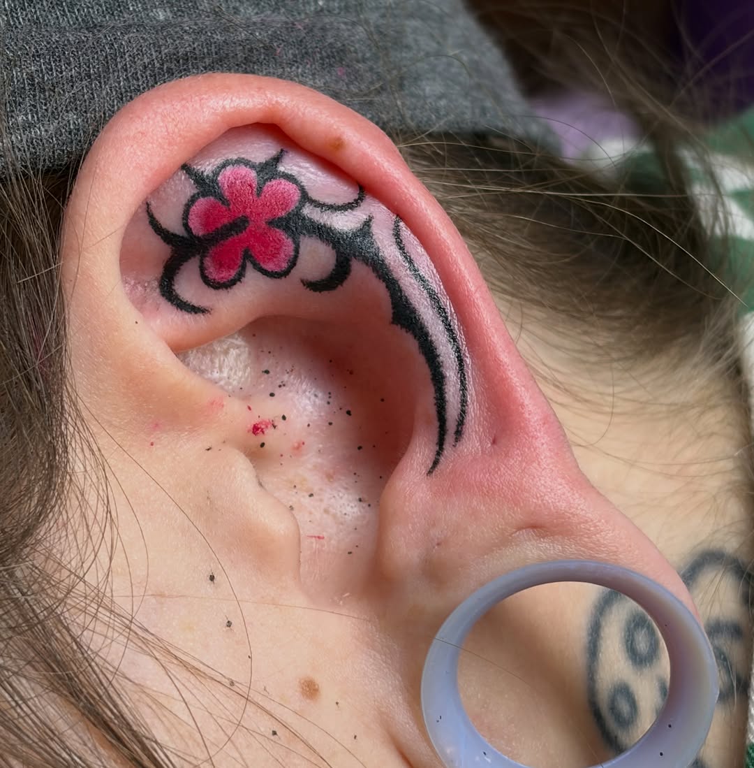 Tattoo by @caitberries — tribal, new_school