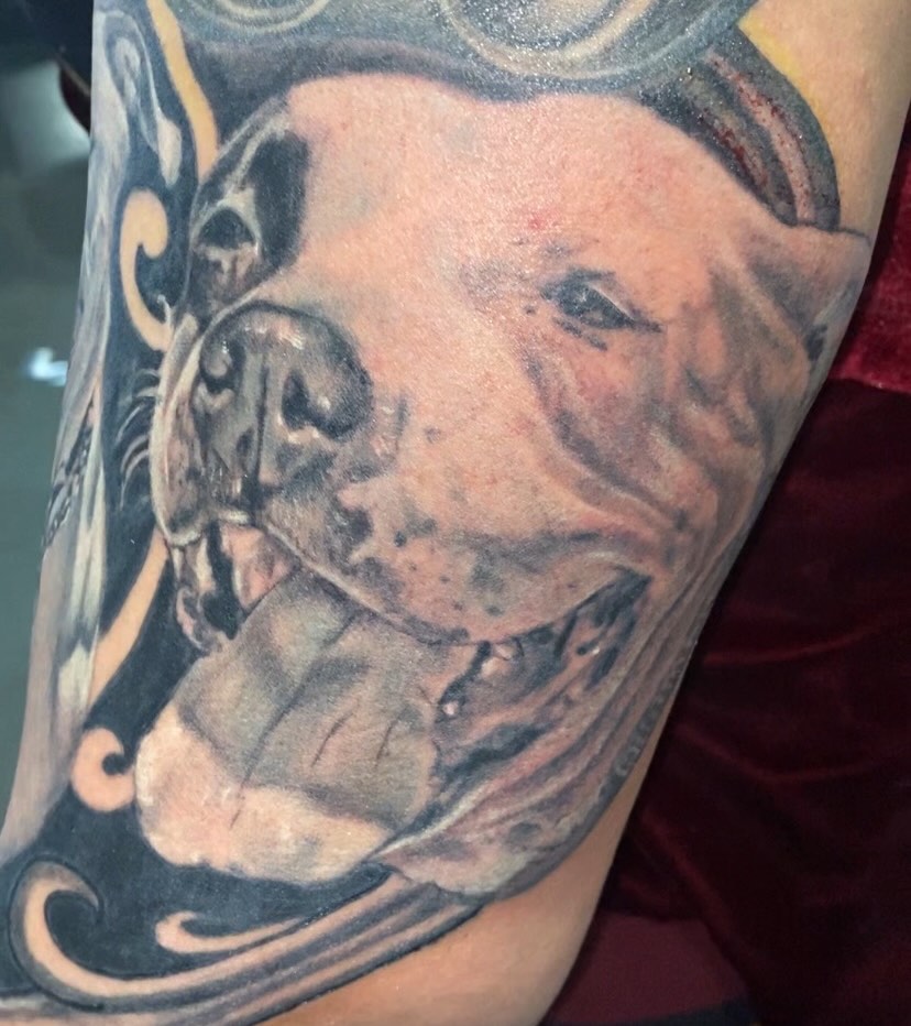 Tattoo by @moving_muralsart โ realism, black_and_grey