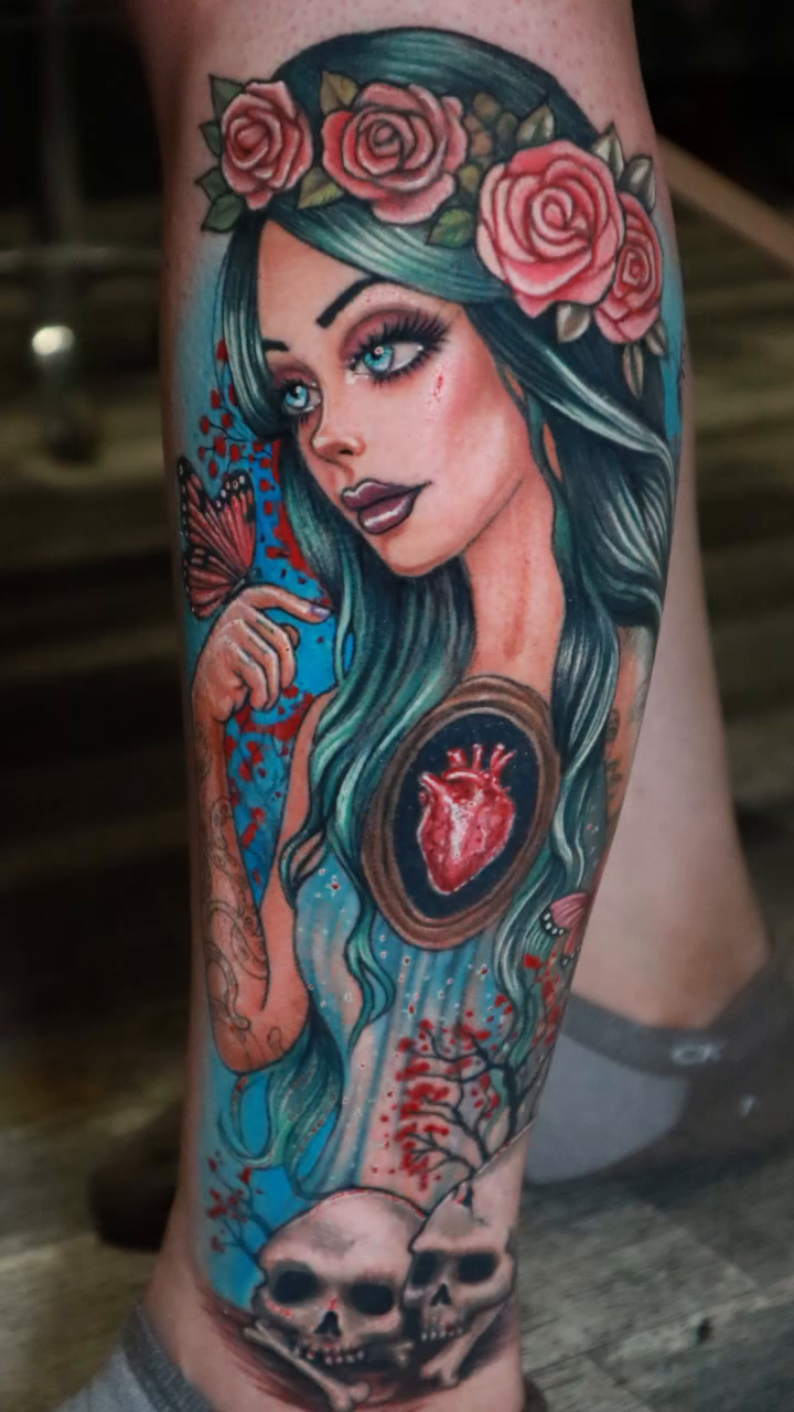 Tattoo by @artofmiguelangelflores — neo_traditional, realism