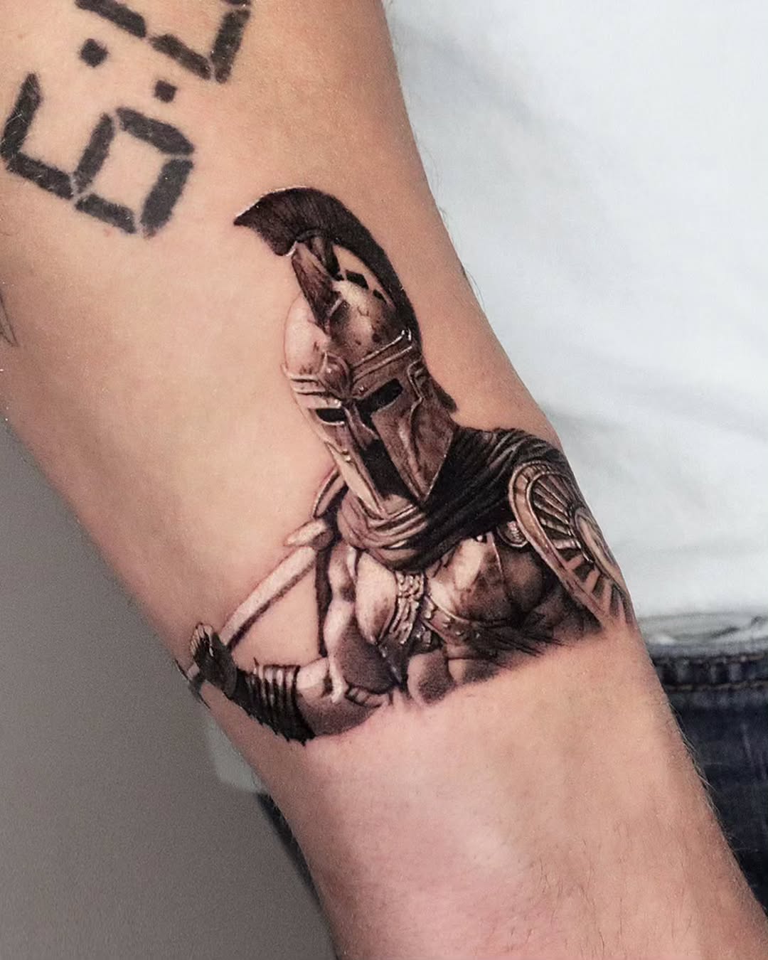 Tattoo by @ejintatt β realism, black_and_grey
