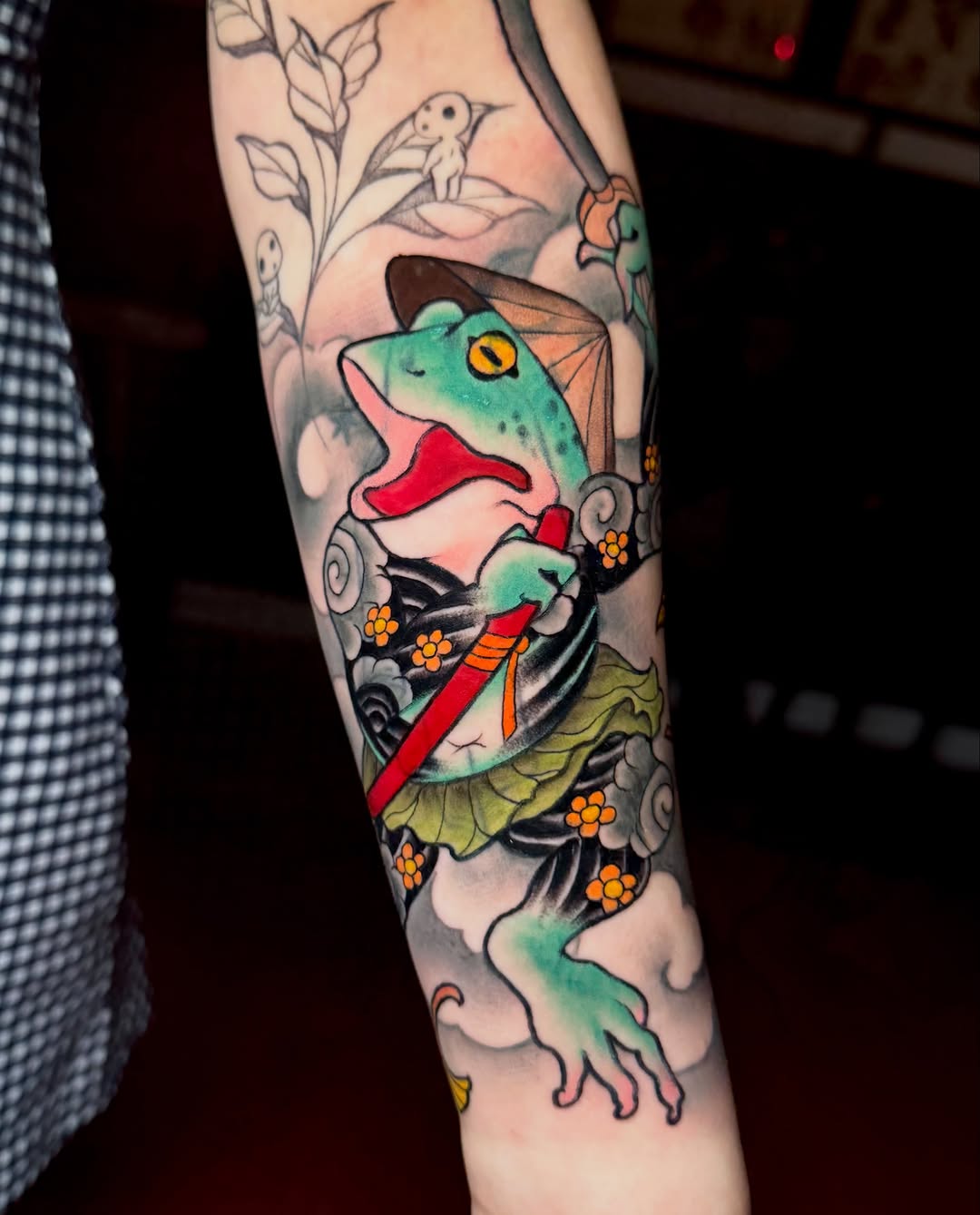 Tattoo by @copperbunnyink โ japanese_irezumi, new_school
