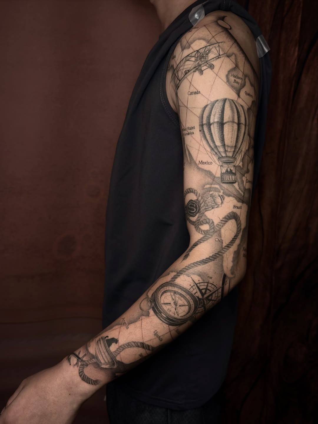 Tattoo by @goatmag.azine — black_and_grey, realism
