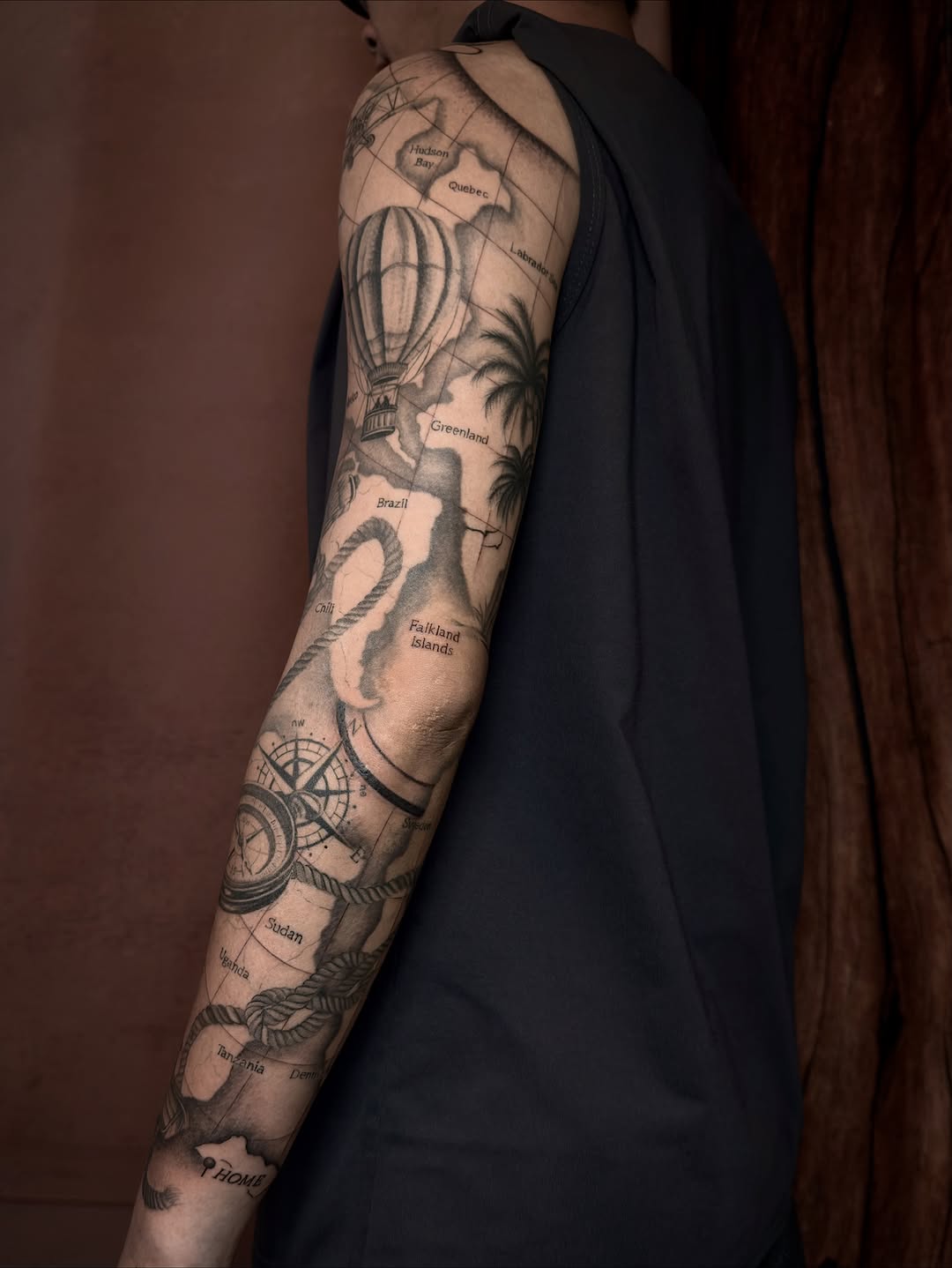 Tattoo by @goatmag.azine — realism, black_and_grey
