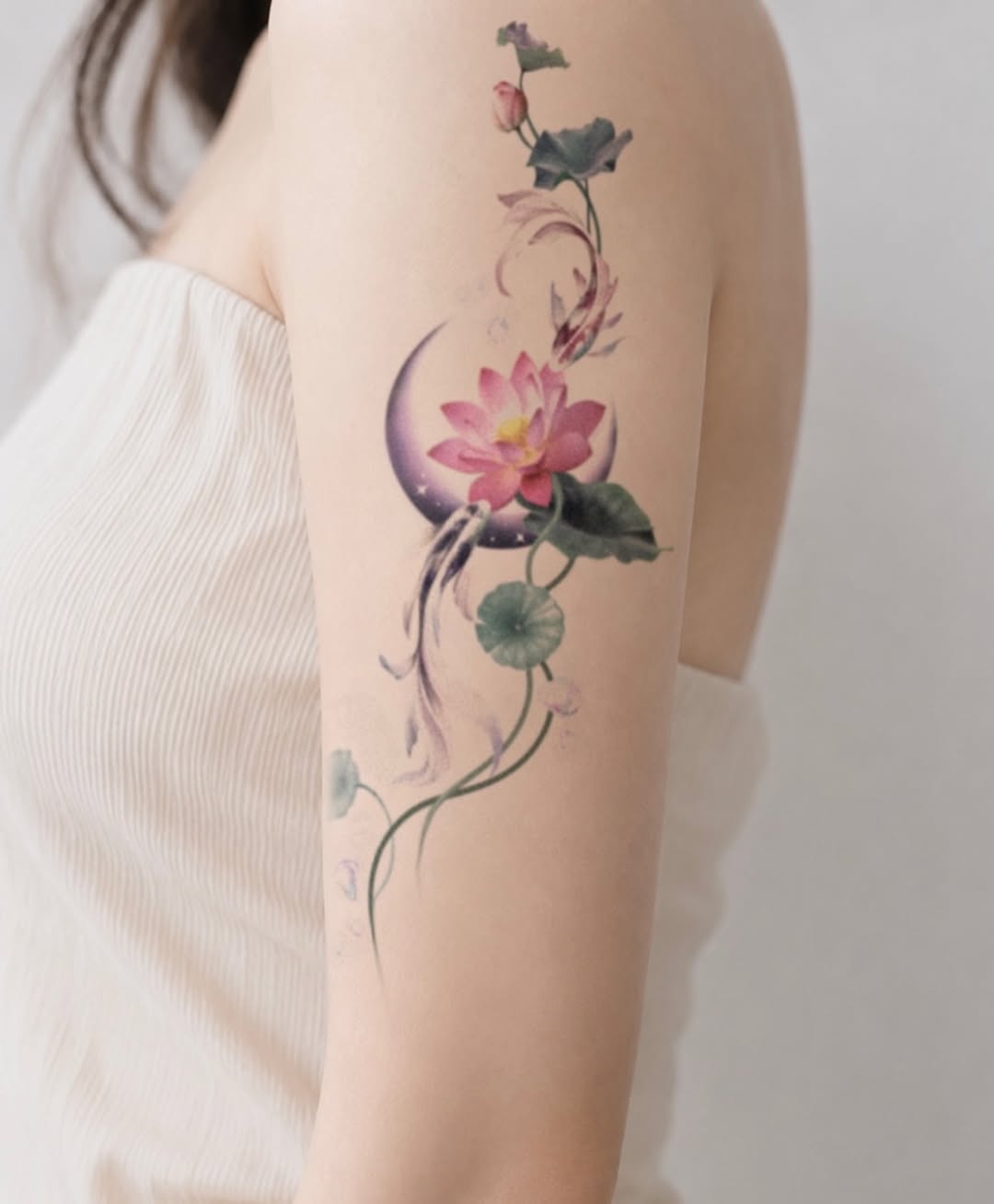 Tattoo by @miiu_tattoo — fine_line, watercolor