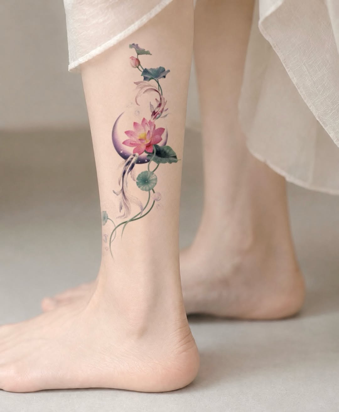 Tattoo by @miiu_tattoo — fine_line, watercolor