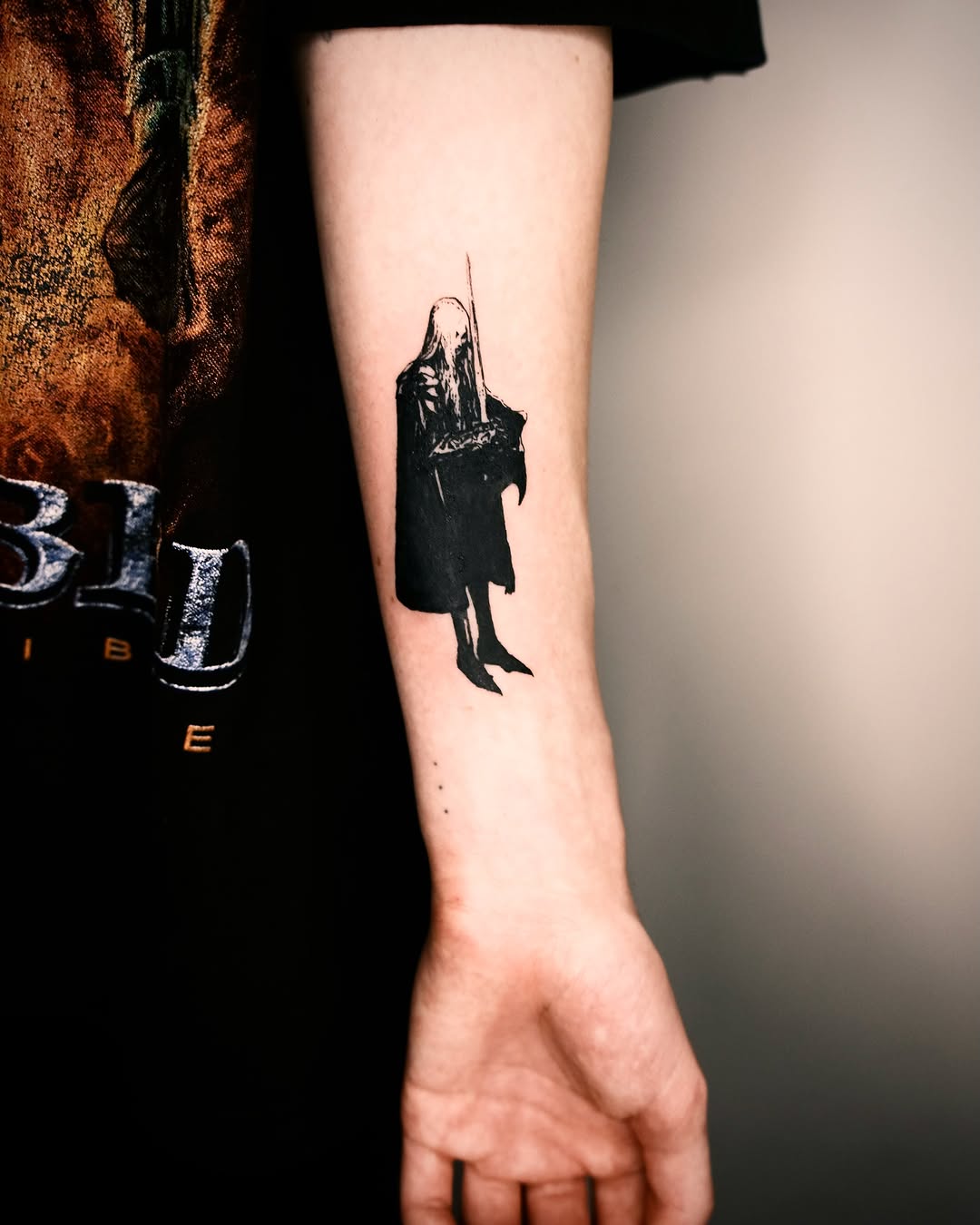 Tattoo by @oxurminexo โ blackwork, illustrative